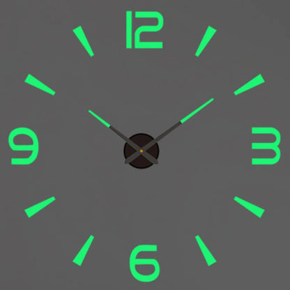 2025 Modern Design Large Wall Clock 3D DIY Quartz Clocks Fashion Watches Acrylic Mirror Stickers Living Room Home Decor Horloge