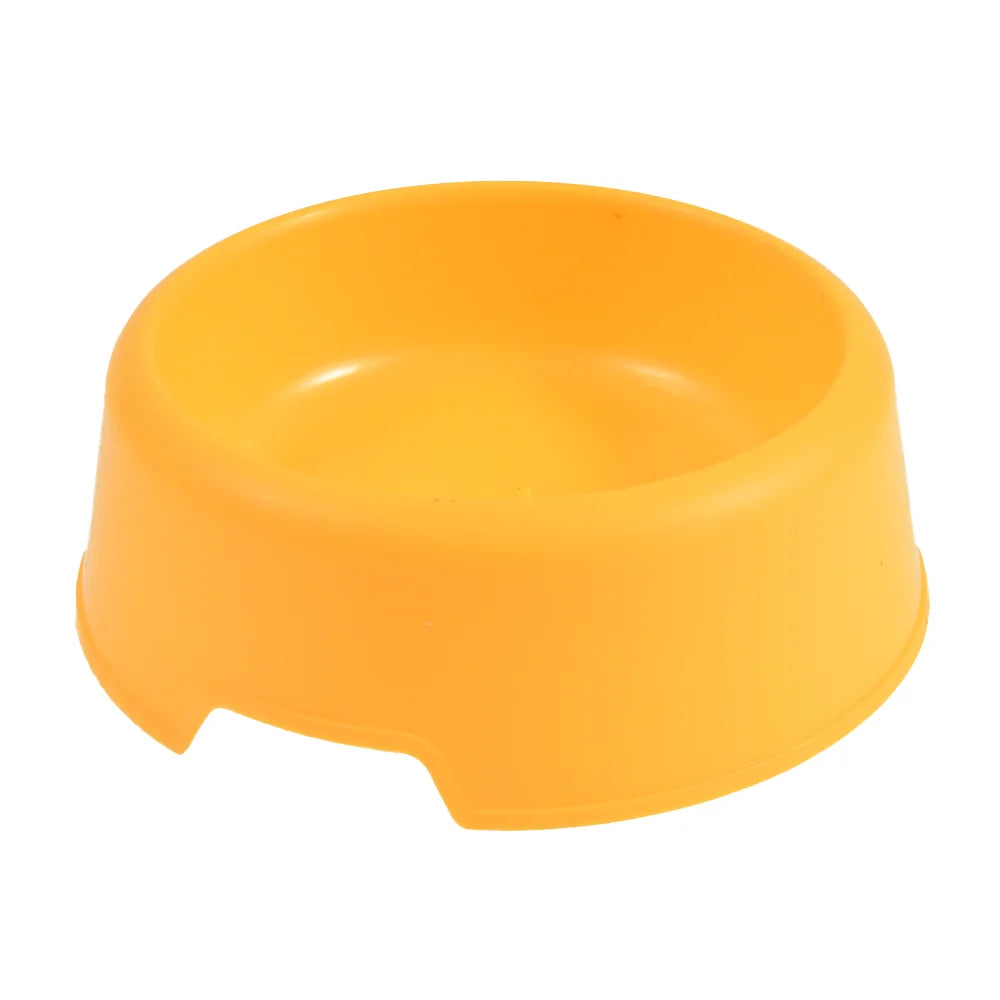 Safety Cute Multi-Purpose Random Color Plastic Dog Bowls Feeding Water Food Cat Bowl Food Bowl Pet Food Bowl