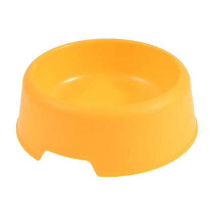 Safety Cute Multi-Purpose Random Color Plastic Dog Bowls Feeding Water Food Cat Bowl Food Bowl Pet Food Bowl