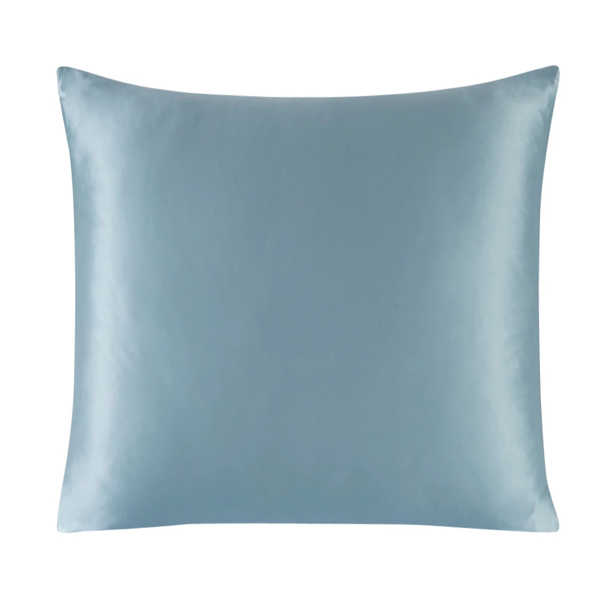 100% Pure Silk Pillowcase With Zipper Cushion Pillow Cover Solid Multicolor Many Sizes 40x40cm 80x80cm