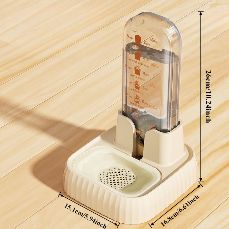 2026 1pc 500ML Automatic Cat Water Fountain Large Capacity Pet Dog Water Dispenser Circulating Filter Mute Pet Fountain Feeder