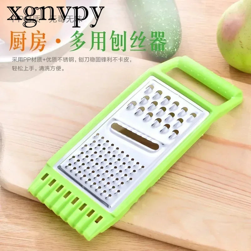 xgnvpy Multi-functional Manual Stainless Steel Vegetable Fruit Cutter Slicer Household Potato Grater Innovative Kitchen Tool