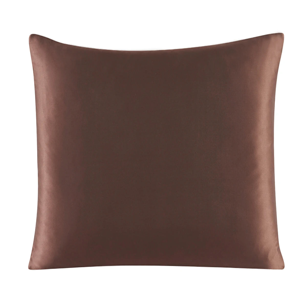100% Pure Silk Pillowcase With Zipper Cushion Pillow Cover Solid Multicolor Many Sizes 40x40cm 80x80cm