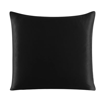 100% Pure Silk Pillowcase With Zipper Cushion Pillow Cover Solid Multicolor Many Sizes 40x40cm 80x80cm