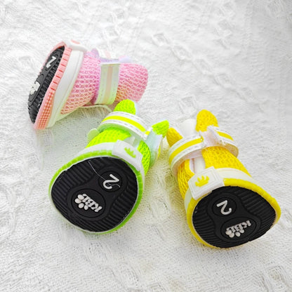 Summer Animal Cute Rabbit Dog Sneakers For Small Puppy  Breathable Pet Sandal Shoes Foot Wear Boots Accessories Chihuahua Yorkie