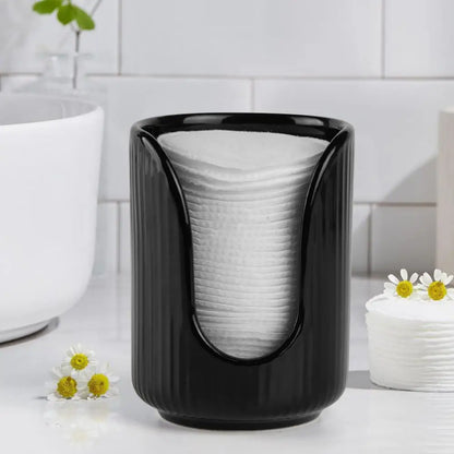 Plastic Cup Holder U-Shaped Grooves Top Opening Cup Storage Anti-Slip Small Paper Cup Holder for Bathroom Kitchen RVs Campers