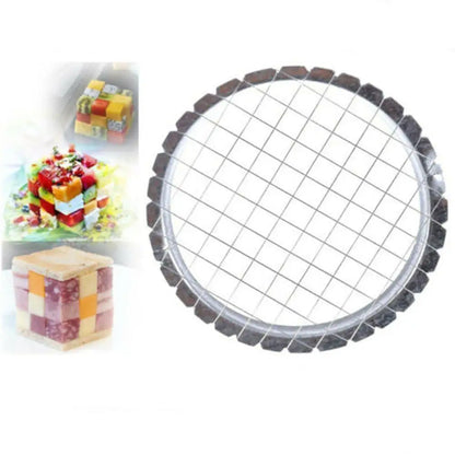 Steel Mashed Potatoes Hand Press Slicer Egg Slicer Mesh Tools Cutter Kitchen Accessories Vegetables P5p0