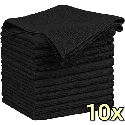 Super Absorbent Car Cleaning Towels Home Kitchen Thicken Microfiber Double Layer Clean Cloths Windows Mirrors Wiping Soft Rags
