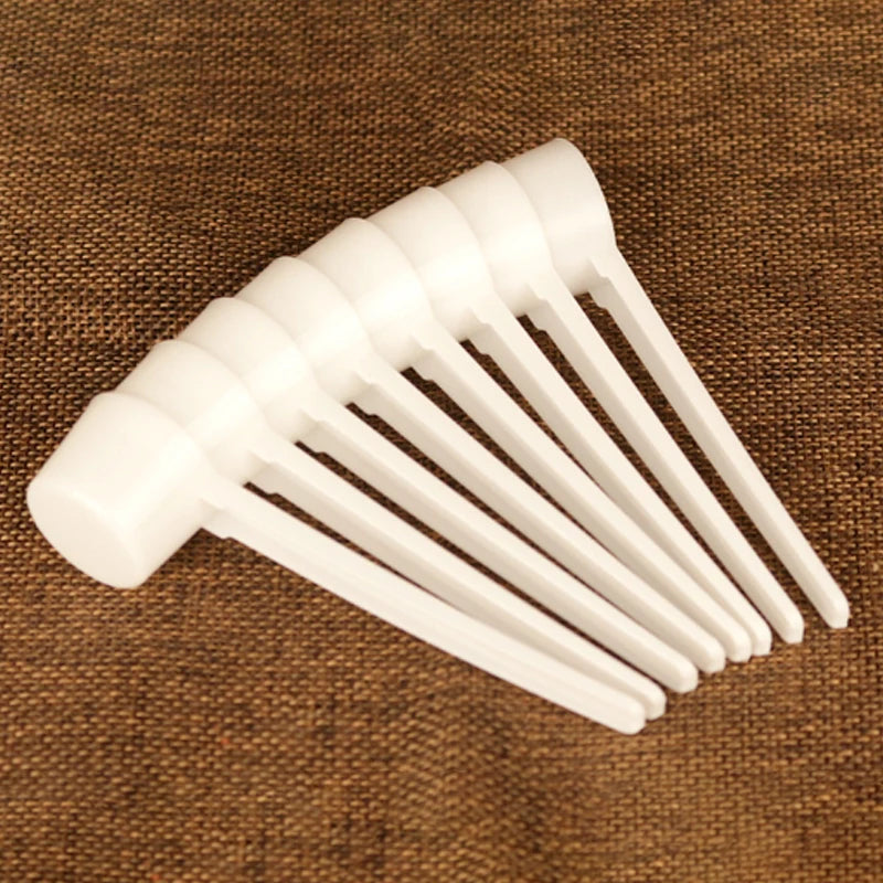 10Pcs Reusable 5g Spoon Plastic Measuring Scoop PP Measure Spoon Milk Coffee Teaspoon Milk Powder Kitchen