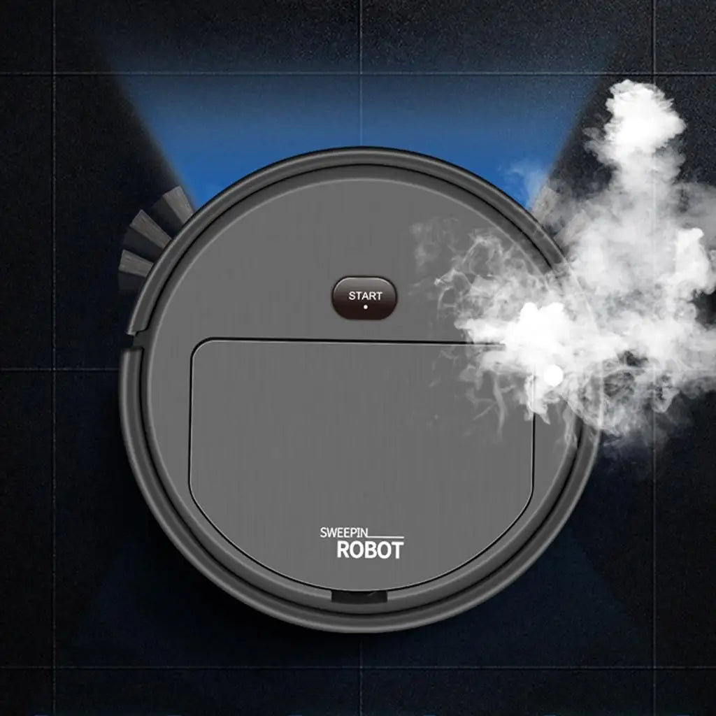 4 in 1 Robot Vacuum Cleaner USB Charging Quiet for Home Pet Hair Hard Floor