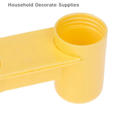 Plastic Pet Drinker Bowl Portable Water Bottle Feeding Cat Chicken Pigeon Parrot Hamster Double Nozzle Water Guide For Bird