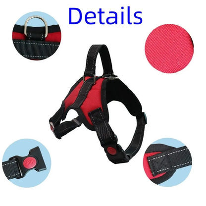 Small Medium Large Dog Harness Strong Harness Vest for Dogs Pet Shop Everything for Dogs Golden Retriever Chihuahua Accessories