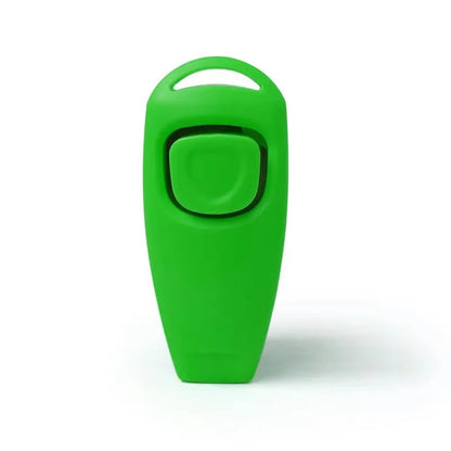 2 In 1 Pet Dog Clicker Dog Training Whistle Clicker Dog Trainer Puppy Stop Barking Puppy Trainer Dog Flute Clicker Pet Supplies