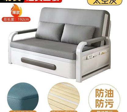 Sofa bed folding small apartment expansion bed Internet celebrity living room balcony multi-function