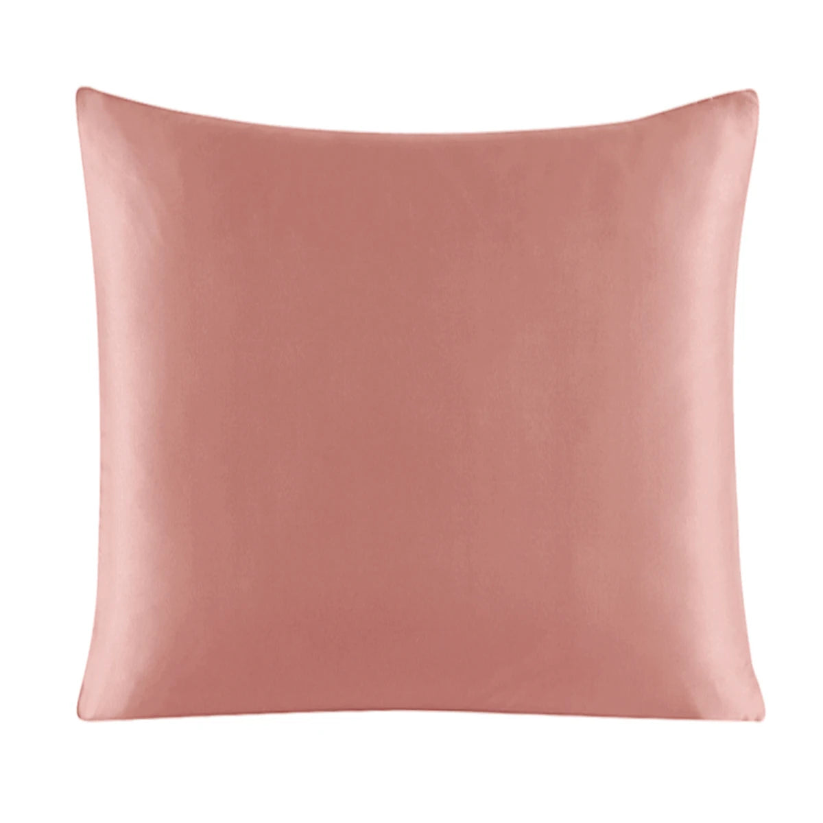 100% Pure Silk Pillowcase With Zipper Cushion Pillow Cover Solid Multicolor Many Sizes 40x40cm 80x80cm