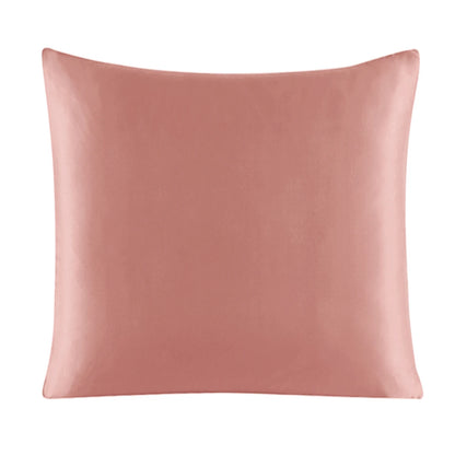 100% Pure Silk Pillowcase With Zipper Cushion Pillow Cover Solid Multicolor Many Sizes 40x40cm 80x80cm