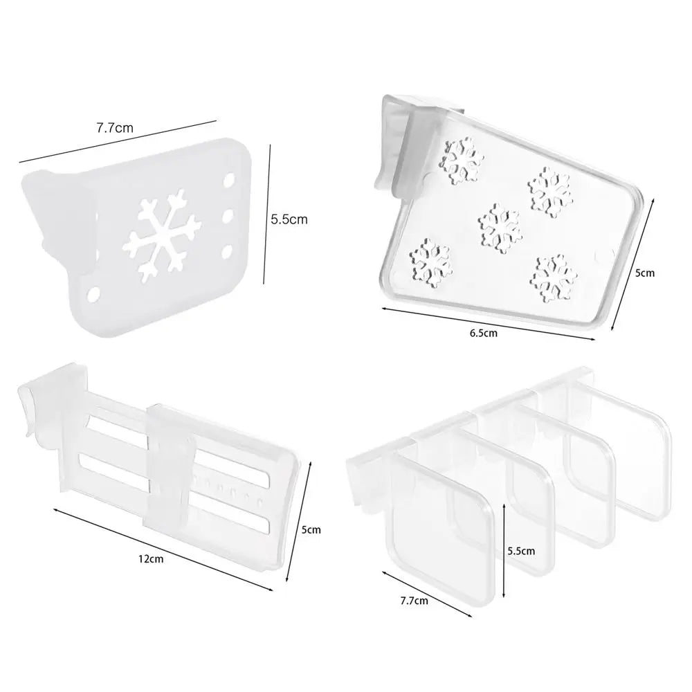 1Pcs/1Set Fridge Side Door Refrigerator Partition Board Bottle Can Organizer Separating Storage Shelf Kitchen Accessories