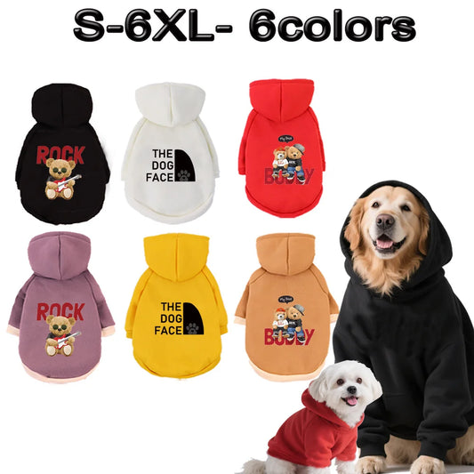 1 Pc Pet Hooded Sweatshirt  Cats & Dogs Fashion Unique Printed Pattern For Pomeranian  Maltese