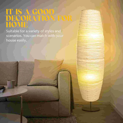 1pc Paper Lamp Shade Bedside Lamp Shade Bedroom Lampshade Floor Standing Light for Home Hotel
