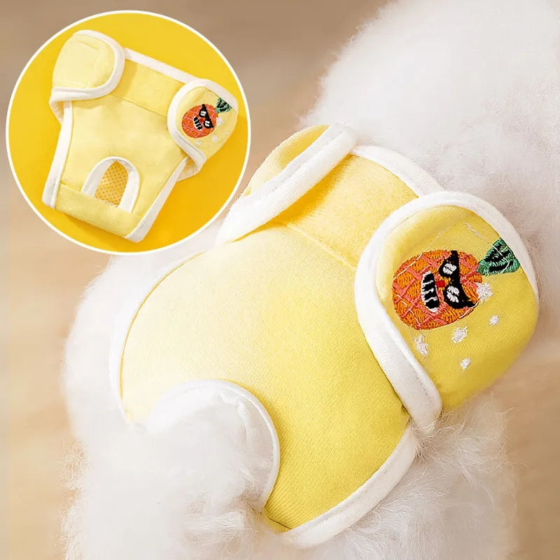 Washable Dog Diapers Pet Physiological Pant Puppy Women's Shorts Underwear Female Dog Diaper Panties Pet Cat Dog Clothes 2025