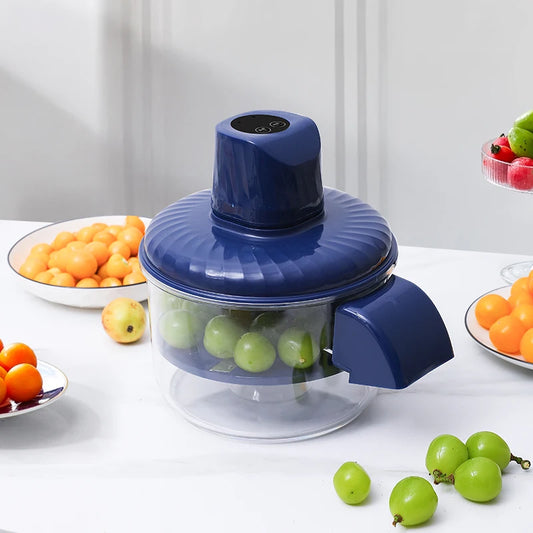 Automatic Fruit Peeler Intelligent Peeling Machine Portable Wireless Grape/tomato/Garlic Peeler for Home Fast Kitchen Supplies