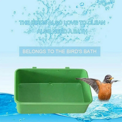 Small Animal Feeder Bowl Basic Dish For Cage Bath Food Water Bowls For Birds Hamsters Mice Rats Small Pets Parrots Parakeet NEW