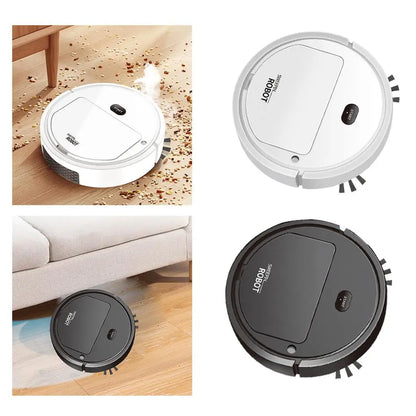 4 in 1 Robot Vacuum Cleaner USB Charging Quiet for Home Pet Hair Hard Floor