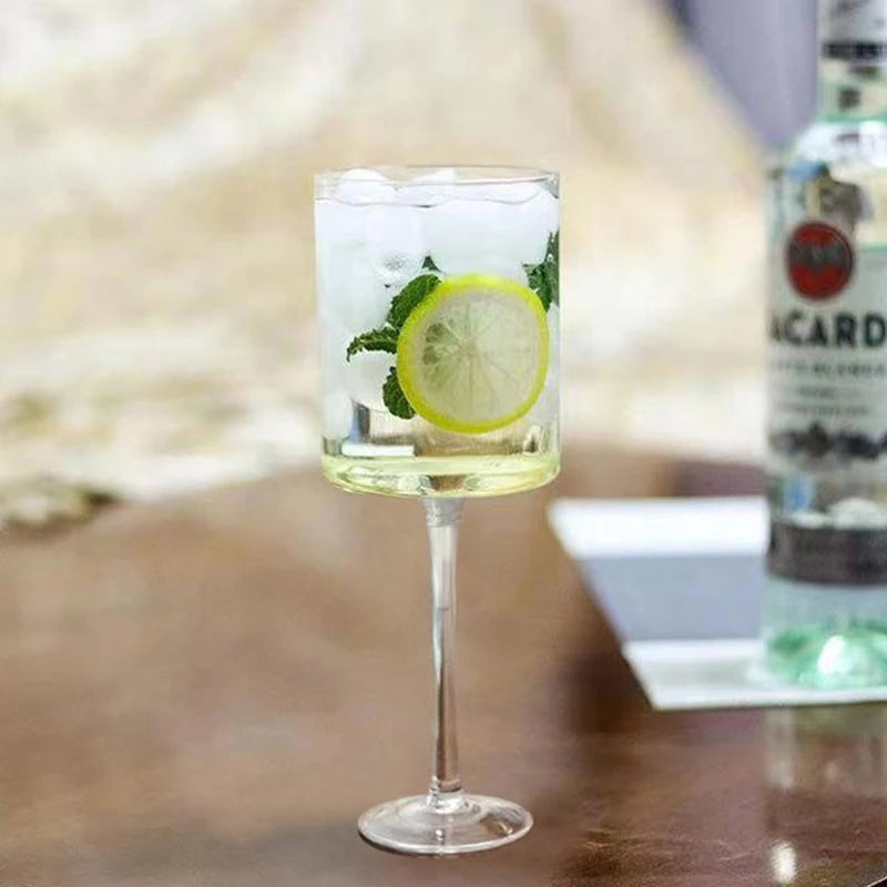 14OZ Champagne Glass Cocktail Cup Detachable Threaded Stemware Plastic Wine Cup For Party Wedding Beverage Drinking