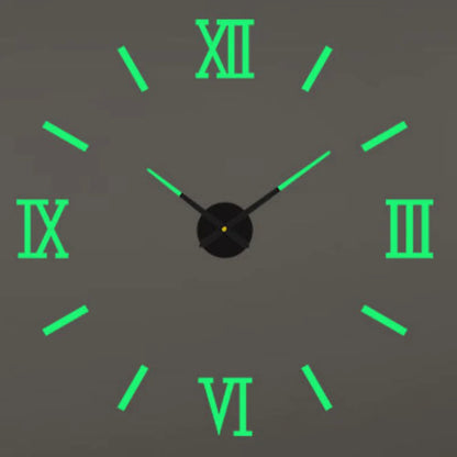 2025 Modern Design Large Wall Clock 3D DIY Quartz Clocks Fashion Watches Acrylic Mirror Stickers Living Room Home Decor Horloge