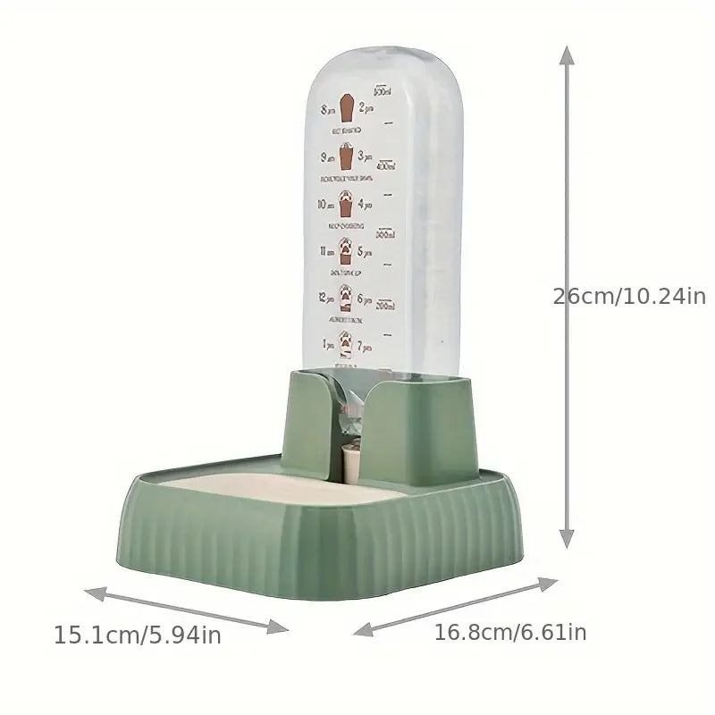 2026 1pc 500ML Automatic Cat Water Fountain Large Capacity Pet Dog Water Dispenser Circulating Filter Mute Pet Fountain Feeder