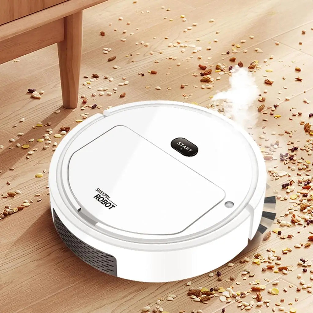 4 in 1 Robot Vacuum Cleaner USB Charging Quiet for Home Pet Hair Hard Floor