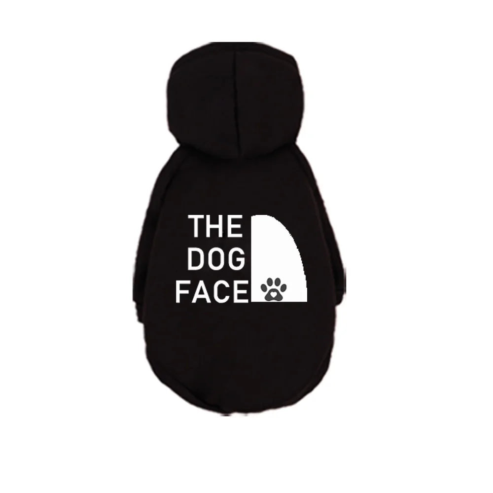 1 Pc Pet Hooded Sweatshirt  Cats & Dogs Fashion Unique Printed Pattern For Pomeranian  Maltese