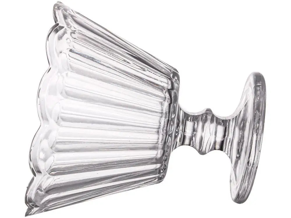 150ml 6 Pieces Haus Concept Lotus Set Glass Cups for Transparent Dessert