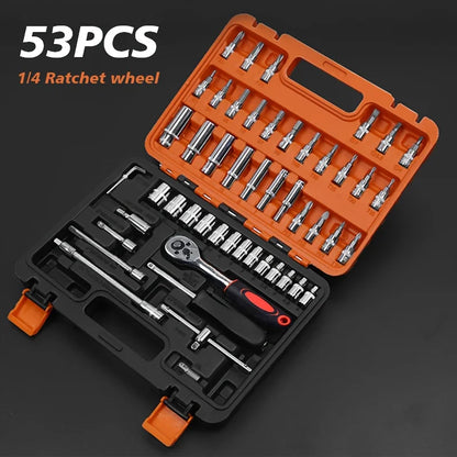 Stainless Steel Car Repair Tool Kit For Off-Road Motorcycles - Complete Automotive Maintenance Accessories