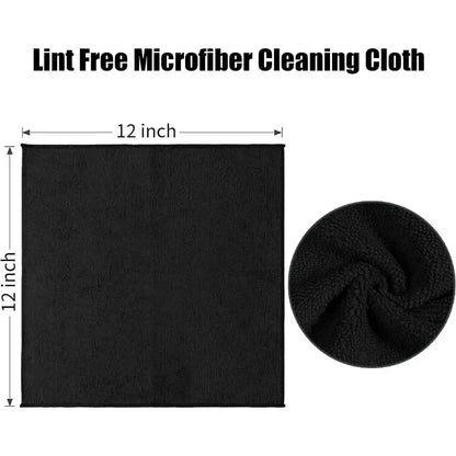 Super Absorbent Car Cleaning Towels Home Kitchen Thicken Microfiber Double Layer Clean Cloths Windows Mirrors Wiping Soft Rags