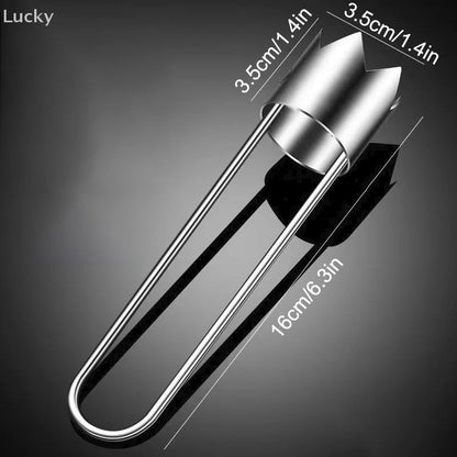 Stainless Steel Fruit Core Remover Apple Pear Bell Peppers Pitter Extractor Tool Versatile Vegetable Core Puller Kitchen Gadgets