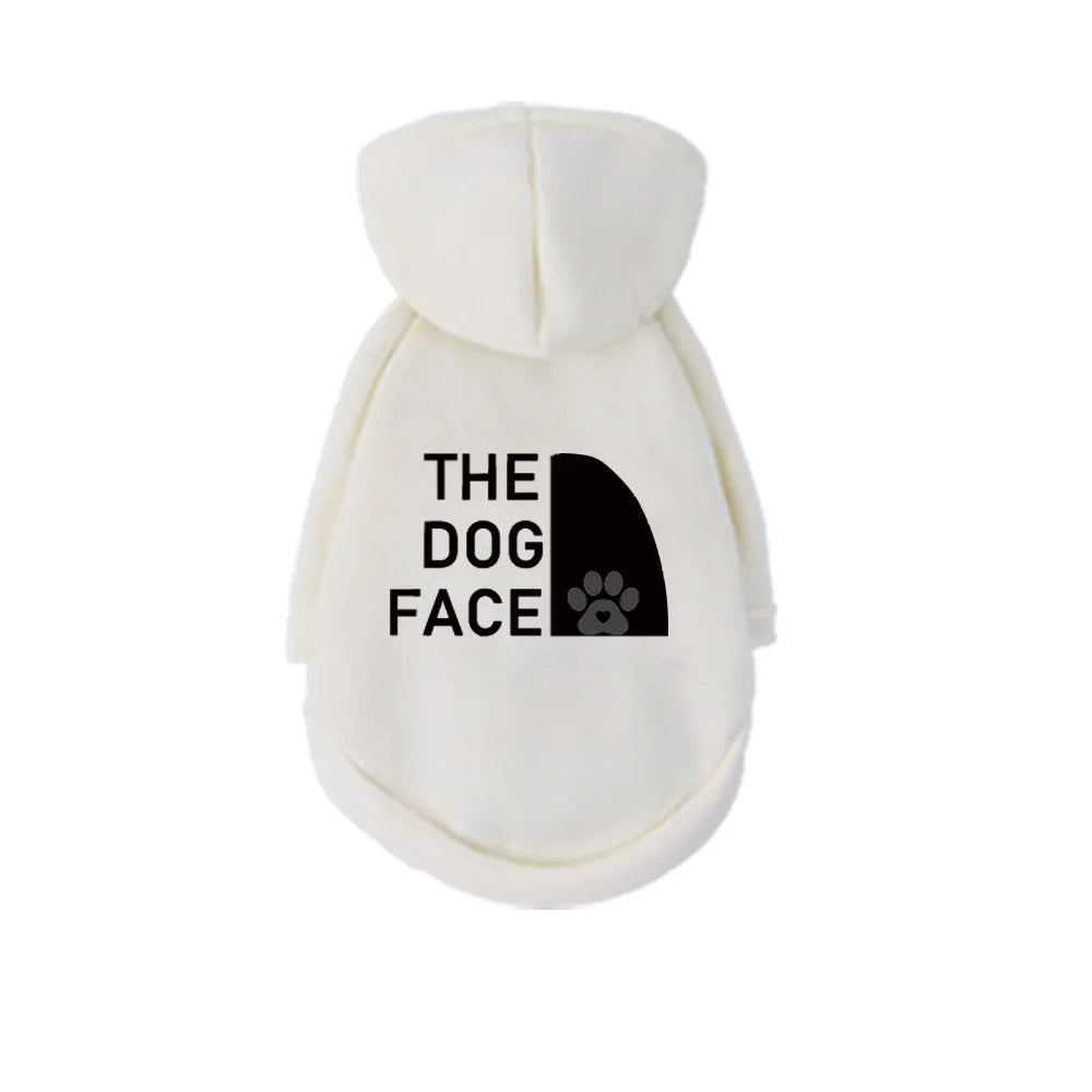 1 Pc Pet Hooded Sweatshirt  Cats & Dogs Fashion Unique Printed Pattern For Pomeranian  Maltese