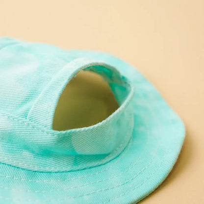 Breathable Pet Sunhat with Open Ears and Adjustable Strap