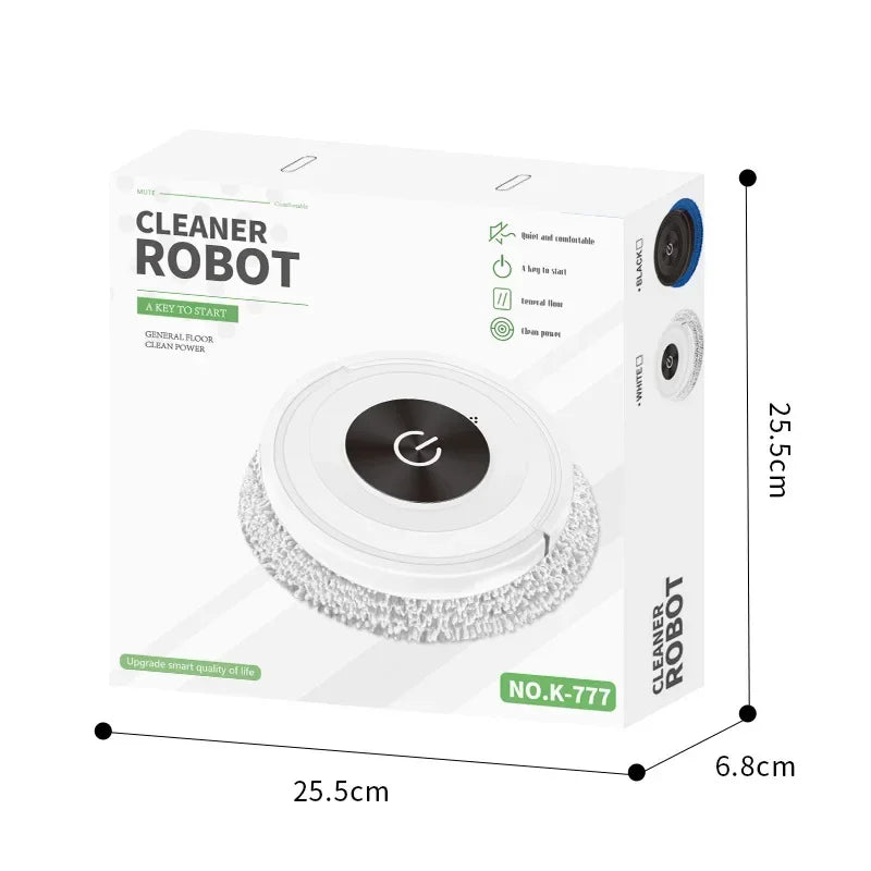 New Mute Touch Mopping Robot Wireless Sweeping Wet And Dry All-In-One Cleaning Machine Smart Home Appliance Vacuum Cleaner