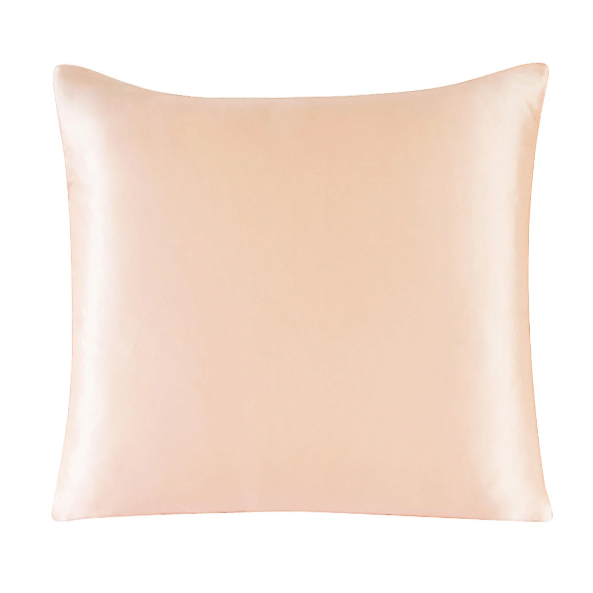 100% Pure Silk Pillowcase With Zipper Cushion Pillow Cover Solid Multicolor Many Sizes 40x40cm 80x80cm