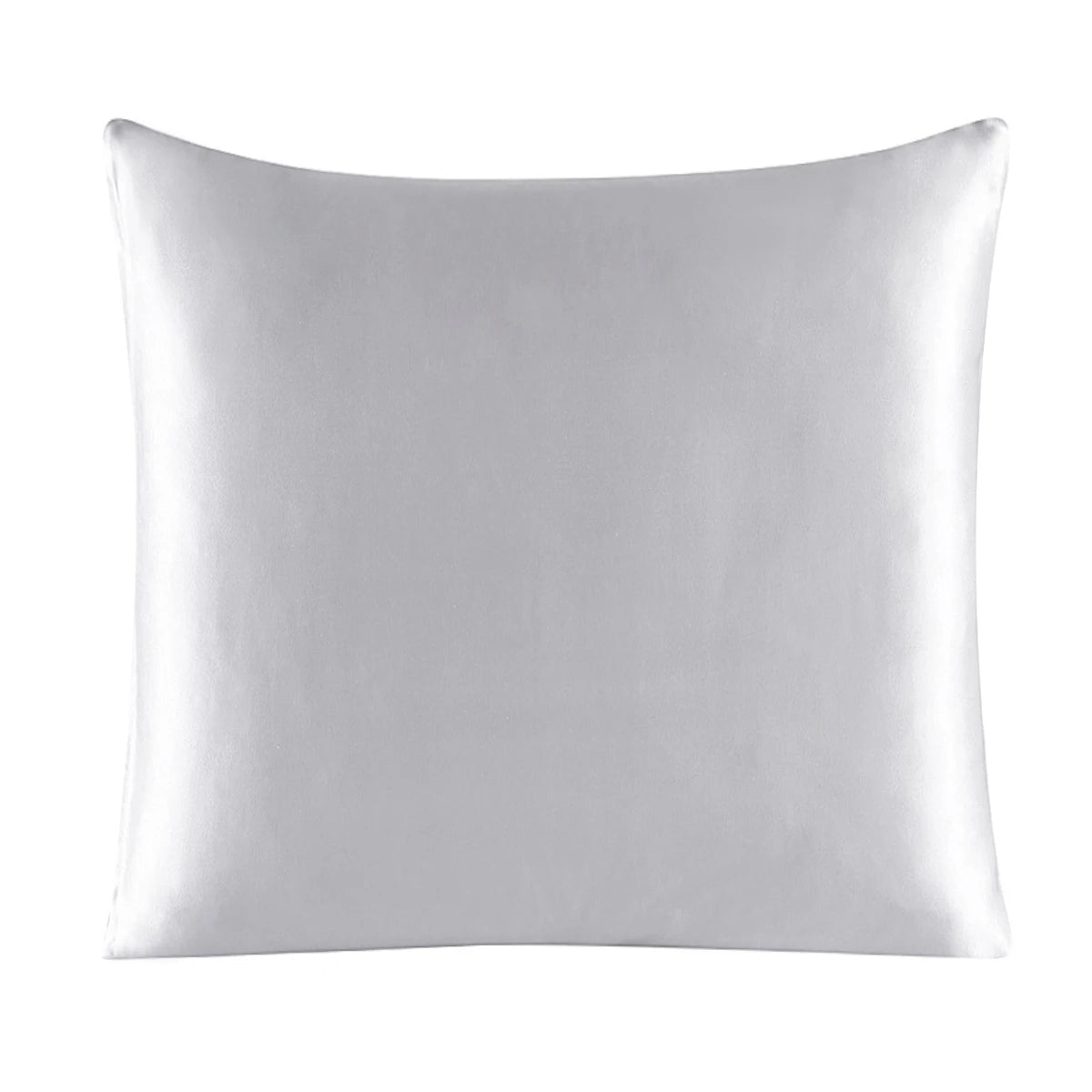 100% Pure Silk Pillowcase With Zipper Cushion Pillow Cover Solid Multicolor Many Sizes 40x40cm 80x80cm