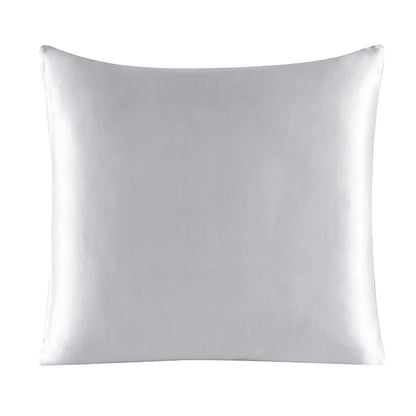 100% Pure Silk Pillowcase With Zipper Cushion Pillow Cover Solid Multicolor Many Sizes 40x40cm 80x80cm